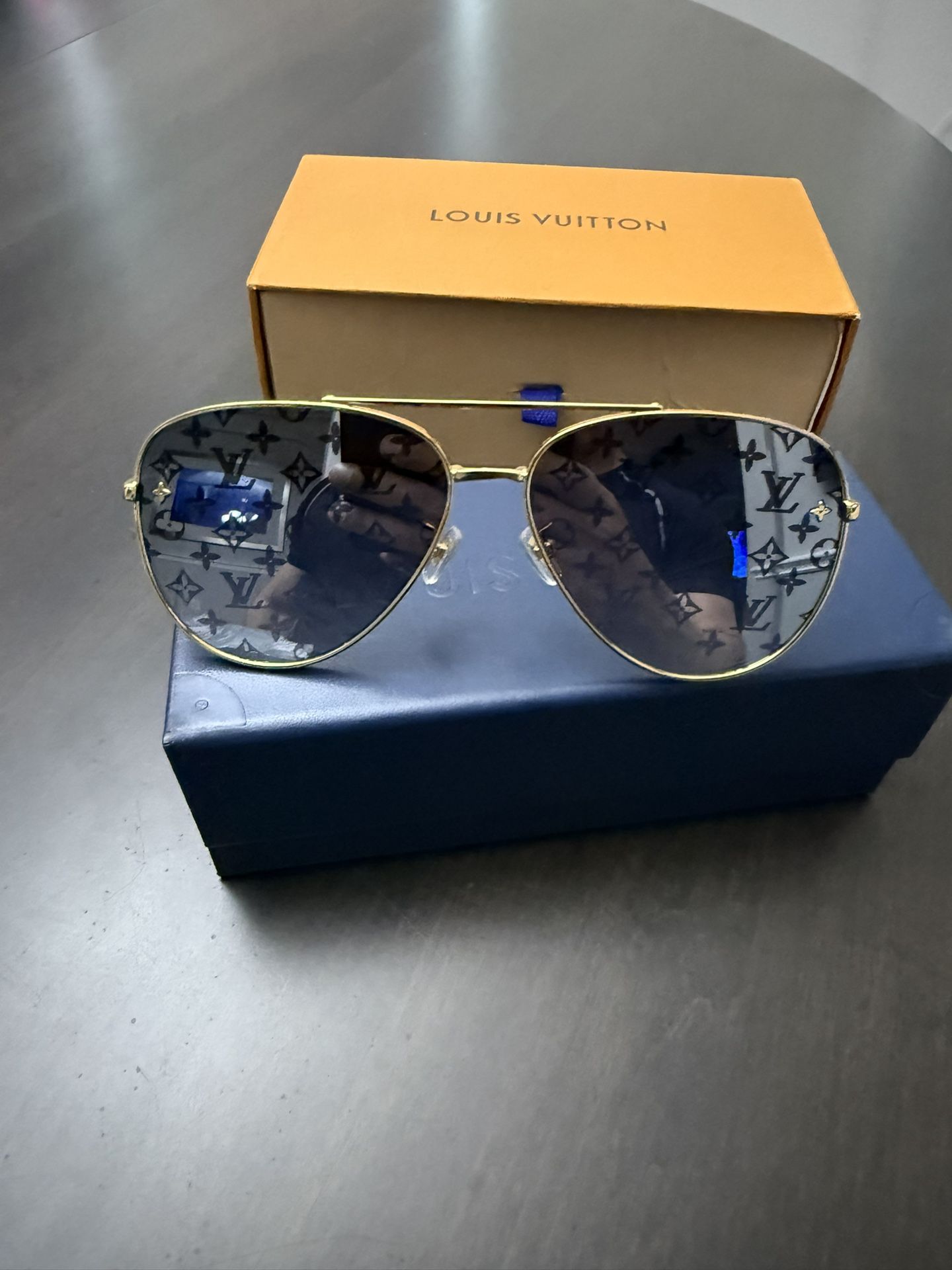 Louis Vuitton pilot glasses