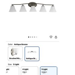 Bathroom Vanity Light