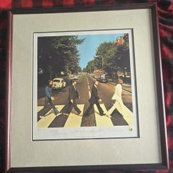 The Beatles Sgt Pepper’s Lithograph 