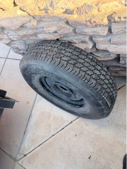 Trailer tires and rim