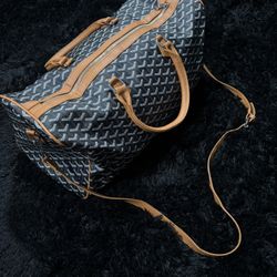 Black and White Designer Travel Bag Unisex