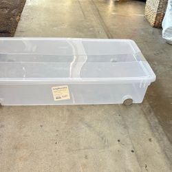 Under Bed Storage Bin With Wheels