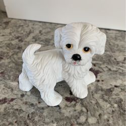 Perrito/  Porcelana 