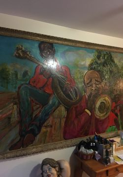 Art work from 164 world fair of Armstrong or best offer