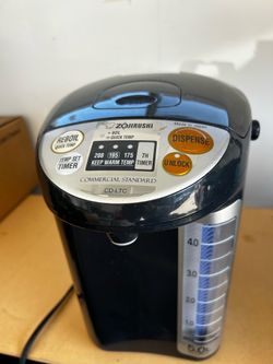 Zojirushi Micom Water Boiler and Warmer (135 oz. / 4L, Silver)