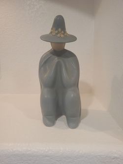 Vintage Jack Black Signed Navajo Pottery 1984 'Praying Man'