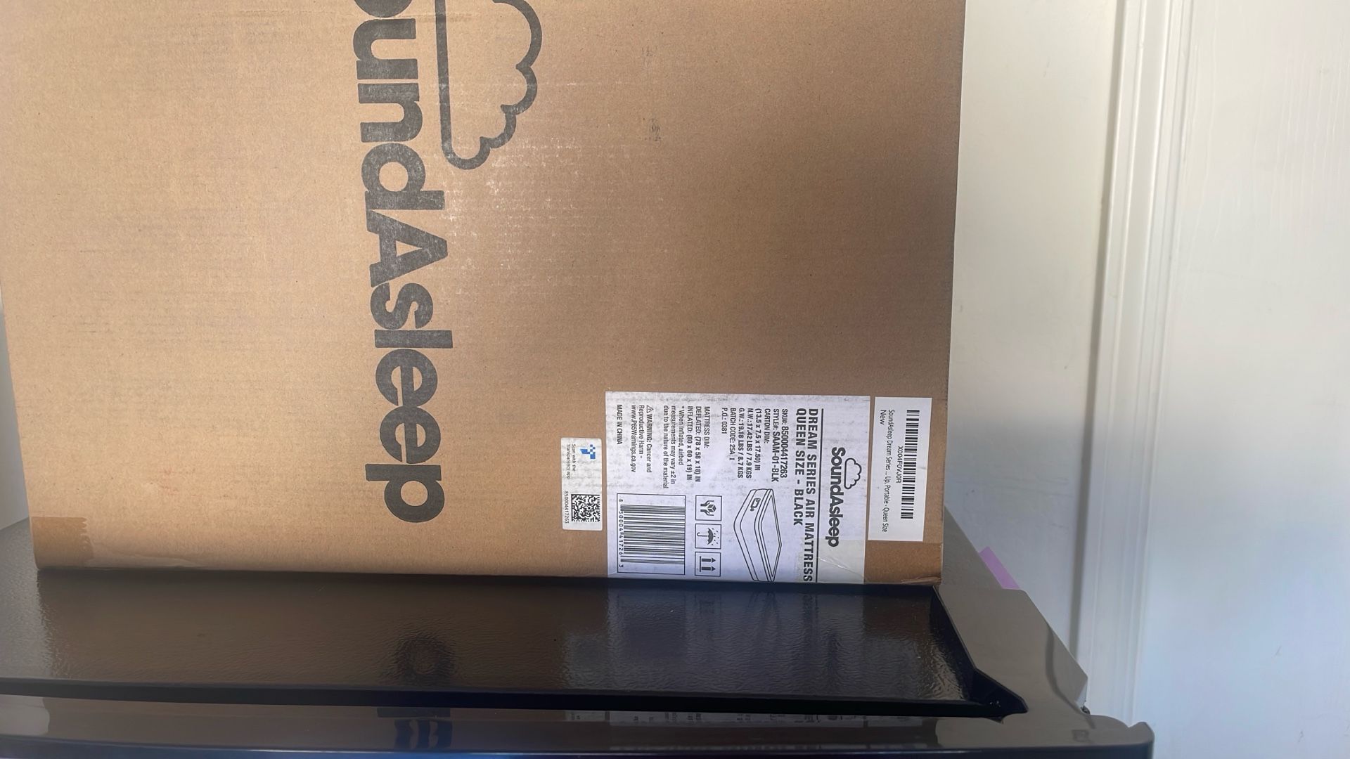 Sound Asleep, Queen Size Air Mattress, Brand New