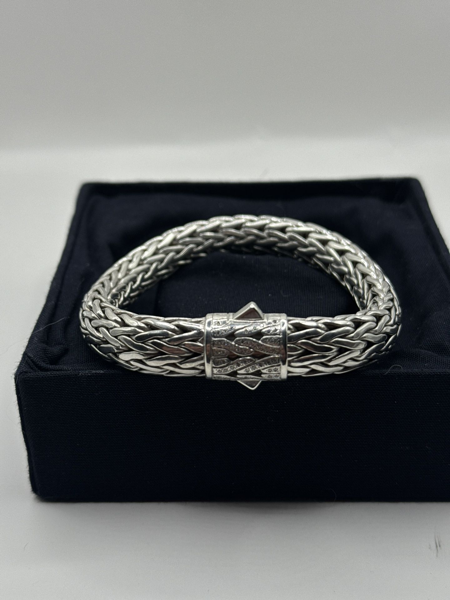 John Hardy Classic Icon Bracelet w/ Sterling Silver, 18K gold