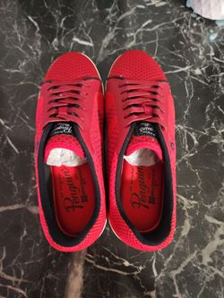 Original Penguin Red Low-Top Sneakers