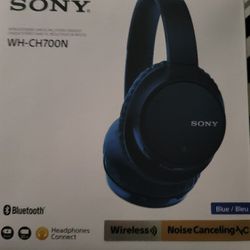 Sony Headphones 🎧  - Blue Color 