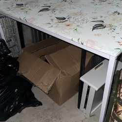 White Table For Dining