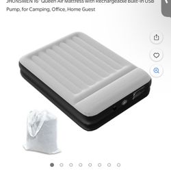 Queen Size Air Mattress Blow Up Camping Bed Brand New 