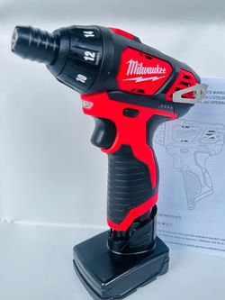 Milwaukee,  M12 12V Cordless 1/4 in. Hex Screwdriver (Tool-Only