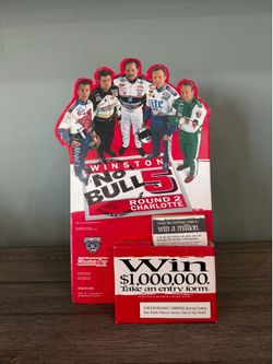 NASCAR Winston cup display & race car tins