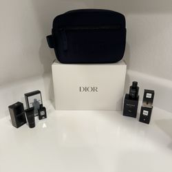 Dior Vanity Bag and Mini Perfumes For Men