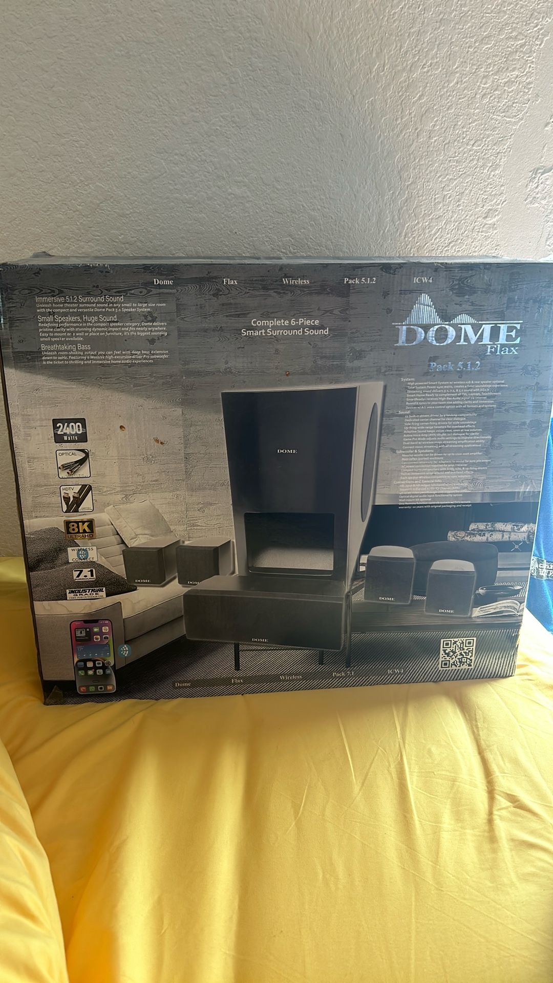 Dome Flax 5.1.2 High Quality home surround system