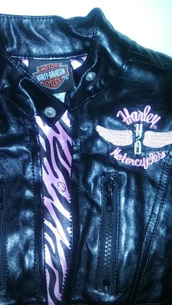 Harley Davidson childs jacket in size 4