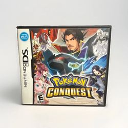 Nintendo DS POKÉMON CONQUEST CIB 