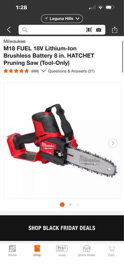 Chainsaw Milwaukee