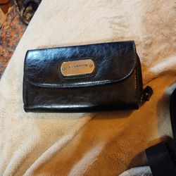 Liz Claiborne Black Leather wallet 