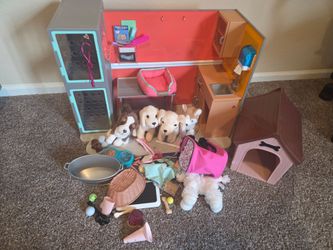Our Generation 18" doll vet clinic