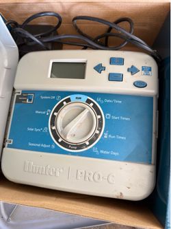 Hunter Pro-C sprinkler controller
