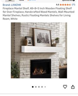 Fireplace mantel