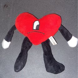 Bad Bunny Heart Plushie