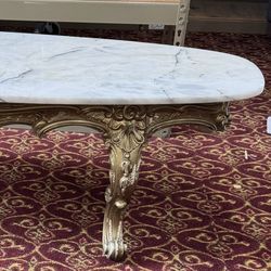 Antique Italian Marble Coffee Table 