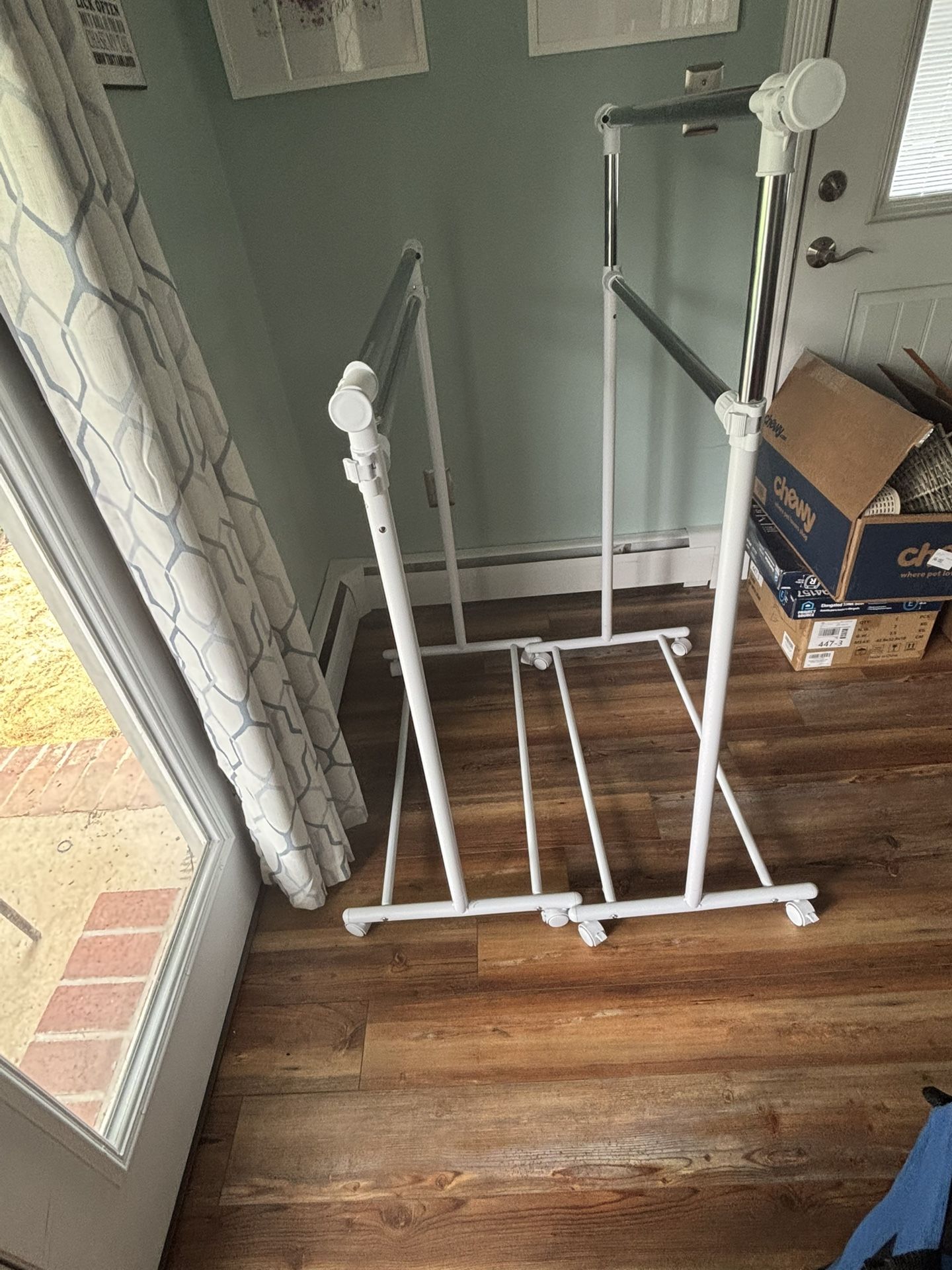 2 Clothing Racks