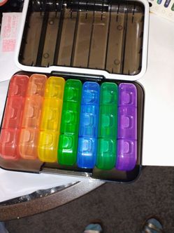 Weekly medication organizer never used pickup only cash