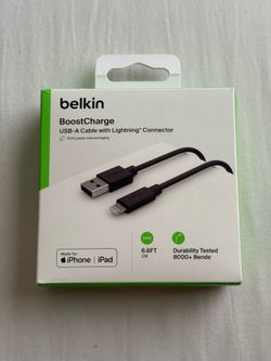 Belkin charger 6.6ft new