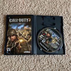 Call Of Duty 3 (PS2) W/ Manual
