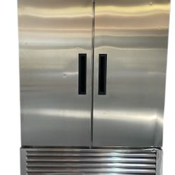 Door Commercial Beverage Cooler Double 