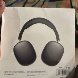 Matte Black Premium Wireless Headphones