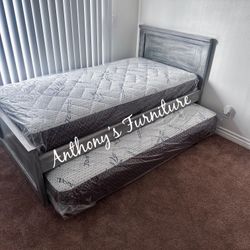 Twin Bed Nd Twin Rollout Mattress 