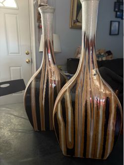 Modern floor vase