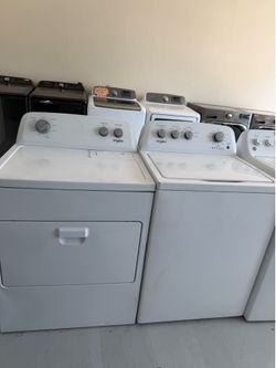 Whirlpool washe and dryer