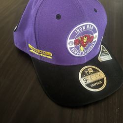 Limited Edition Custom Iron Man Lakers SnapBack 