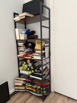 5 tier bookshelf