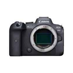 Canon - EOS R6 Mirrorless Camera (Body Only) - Black