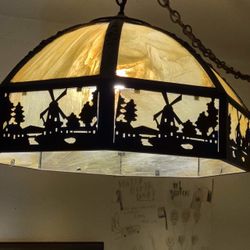 Deco Swag Tiffany Lamp 