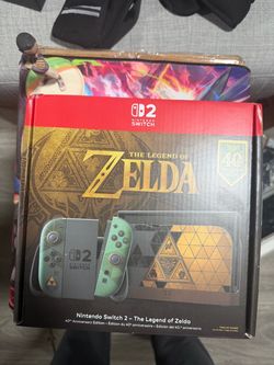 Nintendo Switch 2 - Legend of Zelda Console