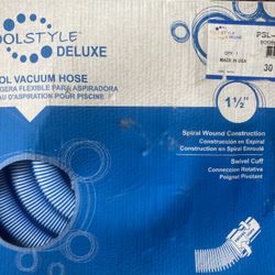 30 Foot Deluxe Spiral Pool Vacuum Hose
