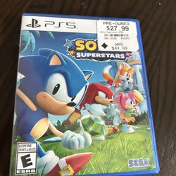 Sonic Superstars Sony PlayStation 5 