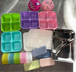 $12 for all the snack containers formula containers for babies toddlers