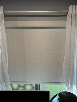 Blackout no mount required window shades various sizes New