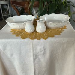 2 Plato’s Pozoleros ,set de saleros.