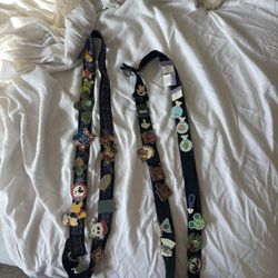 disney pins on lanyard 