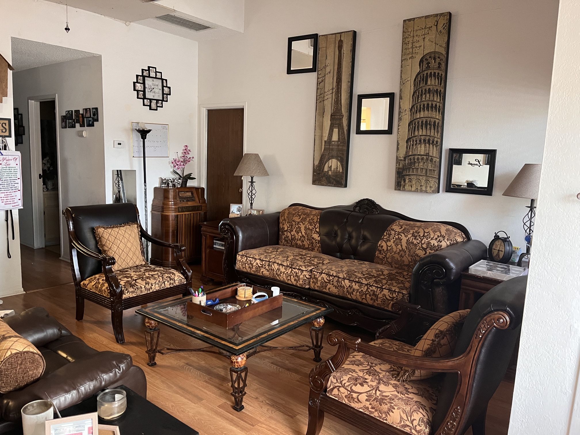 Vintage Couch And Chair Set